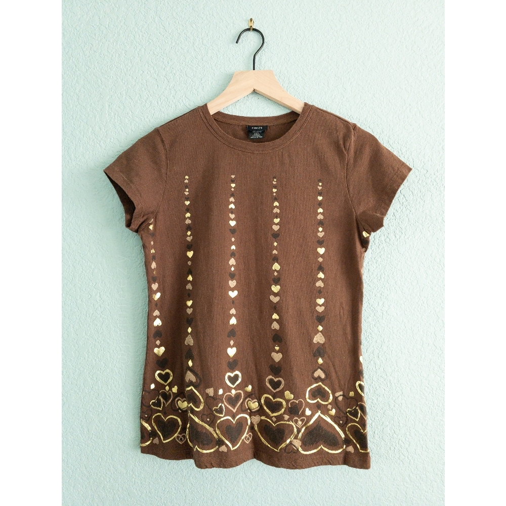 Rue21 | Y2K Heart Print Tee